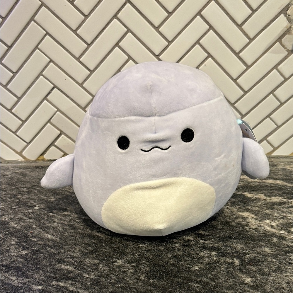 Squishmallows Light Purple and White Stuffed Animal